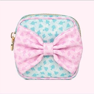 Stoney Clover Lane Paint the Roses Red mini bow pouch